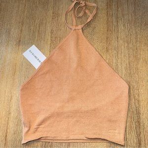 WeWoreWhat Knit Halter NWT